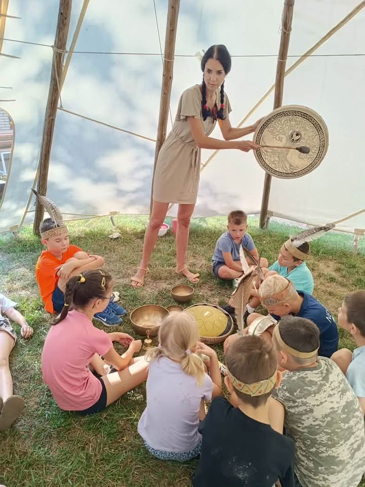 Tematické aktivity a zvukové hranie Happy Heads na kempe CVČ Senica