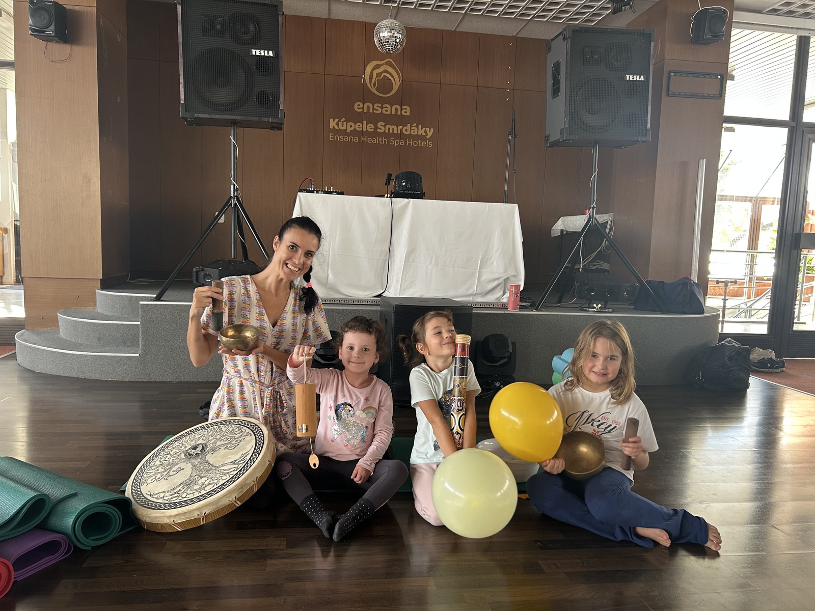 Zvukový program Happy Heads pre deti v Kúpeľoch Smrdáky